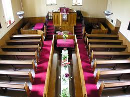 Central Communion Table - Howmore Church of Scotland